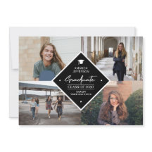 Graduação: moderna escrita elegante 4 foto colagem