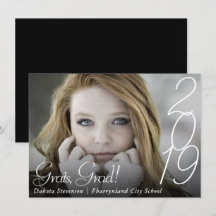 Anúncio Graduação Moderna   Foto manuscrita escrita