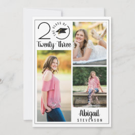 Anúncio Graduação Moderna Tipografia Classe Ano 4 Fotos