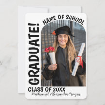 Graduação neutra em arco simples elegante