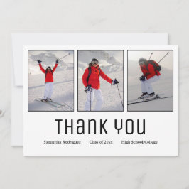 Anúncio Graduação Obrigado Formando Moderno 3 Foto