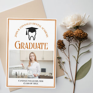 Anúncio Graduação Personalizada De Foto Da Escola De Odont