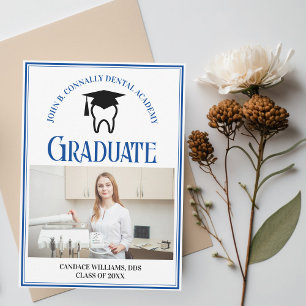 Anúncio Graduação Personalizada de Foto da Escola Dental A