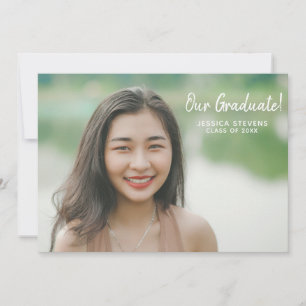 Anúncio Graduação personalizada de sobreposição de For