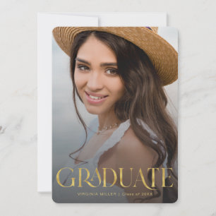 Anúncio Graduação Tipografia Moderna Graduação