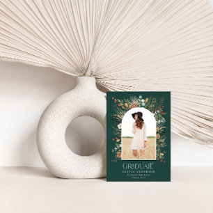 Anúncio Graduado arco 1 foto natural botânico moderno