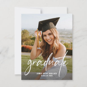 Anúncio Graduado em Handlettering Fotos Personalizadas Gra
