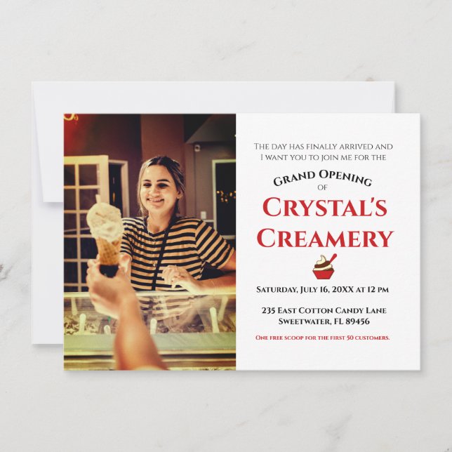 Anúncio Grande Inauguração (Frente)