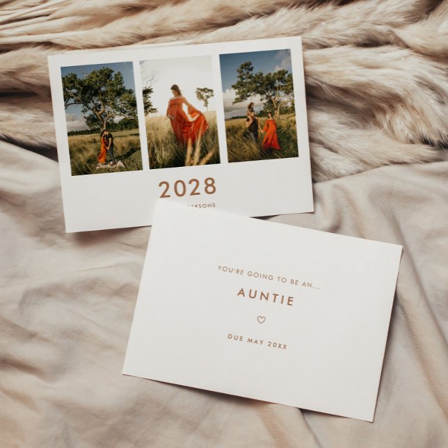 Anúncio Gravidez mínima de 3 fotos nova na tia (Criador carregado)