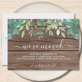 Anúncio Greenery, movemos madeira de celeiro