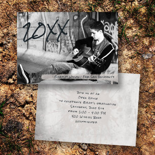 Anúncio Grunge Cara Formando College Photo