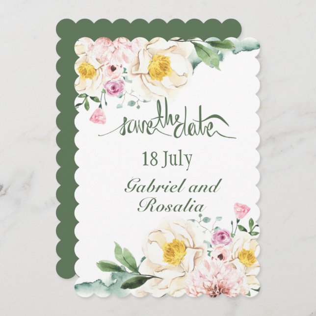 Anúncio Guardar a Data de Semeação Verde e Amarelo (Frente/Verso)