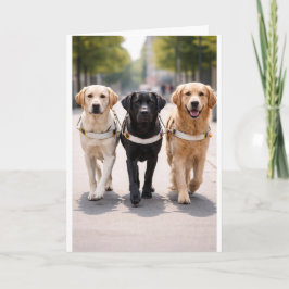 Anúncio Guide Dog Team Announcement Forward Together 