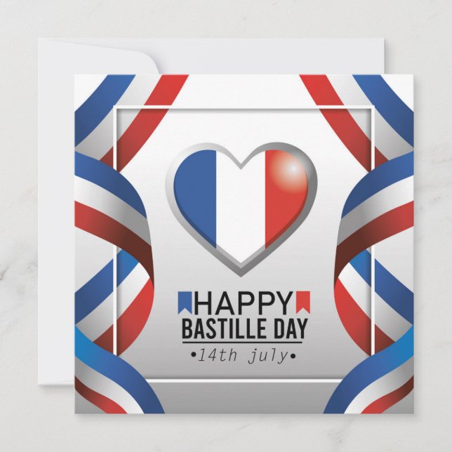 Anúncio Happy Bastille Day - 14th July (Frente)