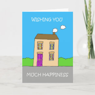 Anúncio Happy New Home Fun Cartoon House