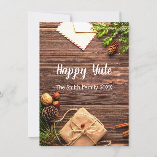 Anúncio Happy Yule (Frente)