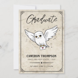 Anúncio Harry Potter | Hedwig Graduation Party