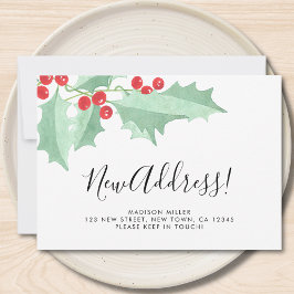 Anúncio Holly New Address Moving 