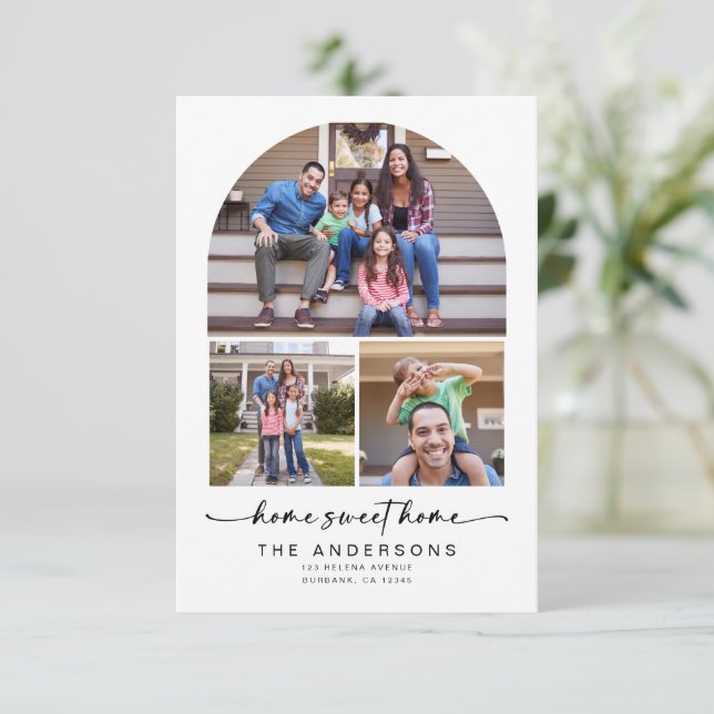 Anúncio Home Sweet Home | Movimento de três fotos (Em pé/Frente)