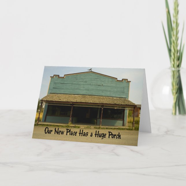 Anúncio Huge Porch - Engraçada mudança de endereço (Frente)