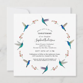 Anúncio Hummingbird Christening