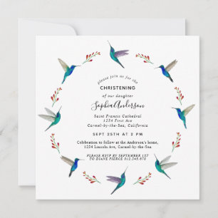 Anúncio Hummingbird Christening