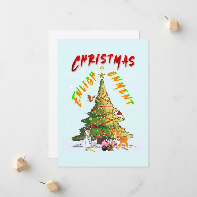 Anúncio Iluminação de Natal (Frente/Verso In Situ)