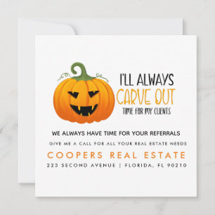 Anúncio imóvel abobrinha de halloween referências de clien
