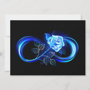 Anúncio Infinidade brilhante com rosa azul