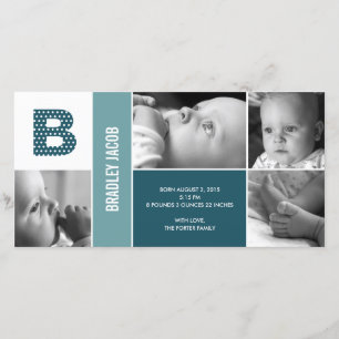 Anúncio inicial de nascimento do bebê do Bolinhas