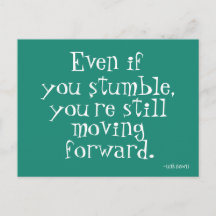 Inspiração de sucesso - Cartão postal motivacional