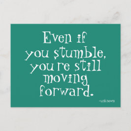 Anúncio Inspiração de sucesso - Cartão postal motivacional