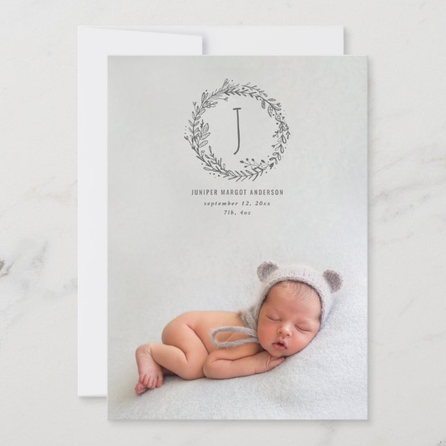 Anúncio Introdução do nascimento de um galho desenhado à m (Frente)