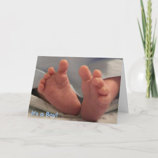 Anúncio It's a Boy!