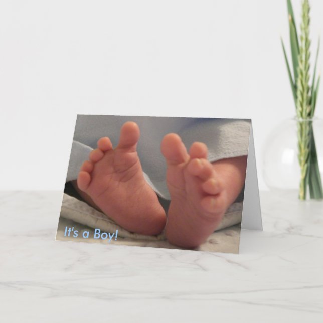 Anúncio It's a Boy! (Frente)