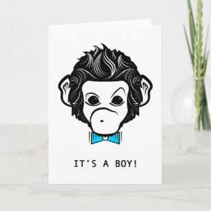 Anúncio it's a boy! mister monkey