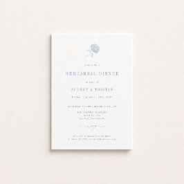 Anúncio Jantar de Ensaio de Casamento HYDRANGEA