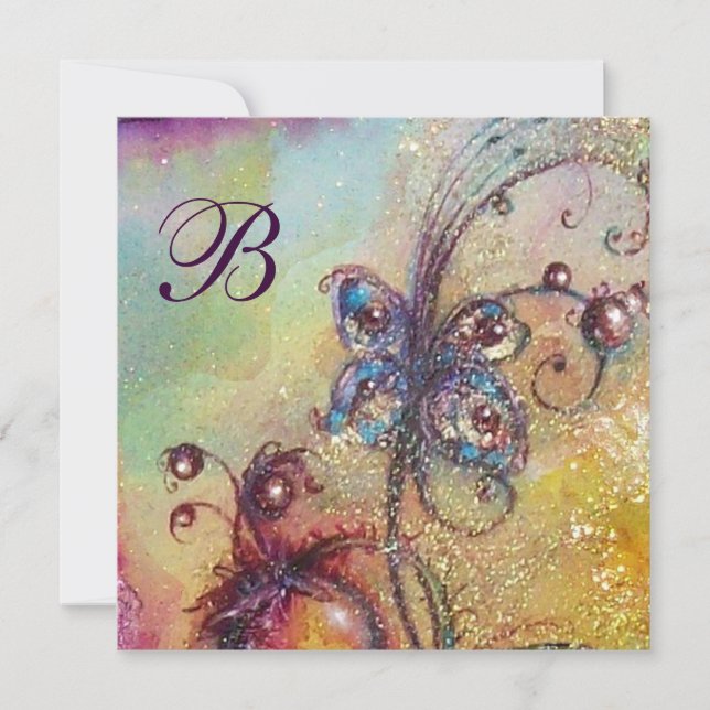 Anúncio JARDIM DAS SOMBRAS PERDIDAS -Monograma de BORBOLET (Frente)