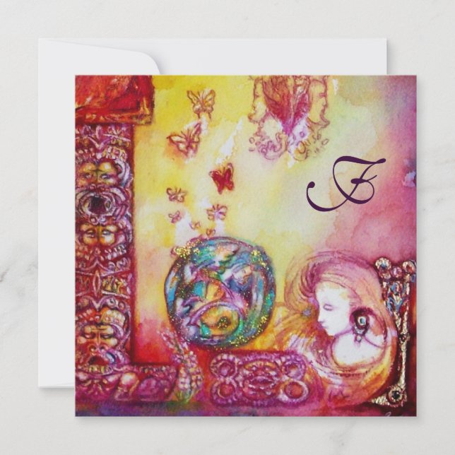 Anúncio JARDIM DE SOMBRAS PERDIDAS, FAIRY & BUTTERFLY Mono (Frente)