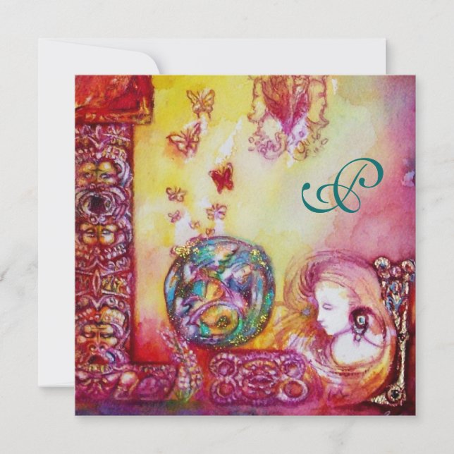 Anúncio JARDIM DE SOMBRAS PERDIDAS, FAIRY & BUTTERFLY Mono (Frente)