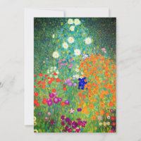 Jardim Flor Gustav Klimt