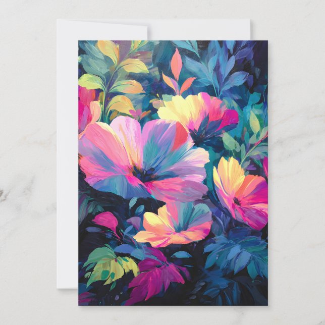 Anúncio Jardim Floral Primavera de Flor de Flor Rush (Frente)