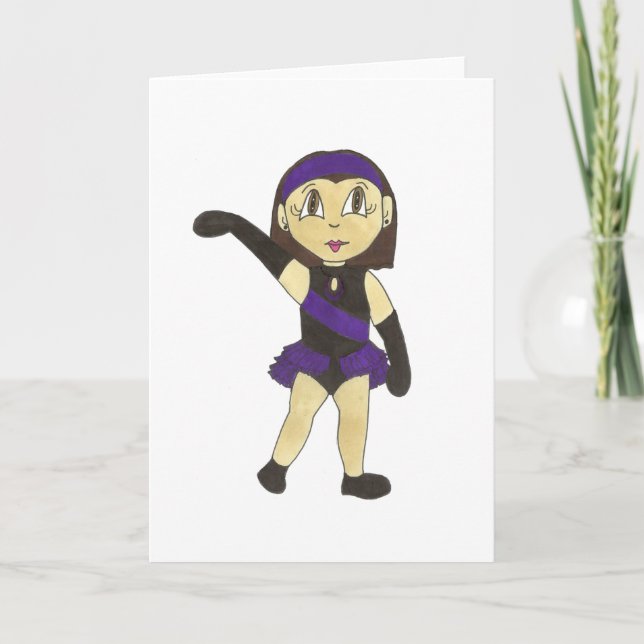 Anúncio Jazz Dancer Considerando Dance Studio Professor (Frente)