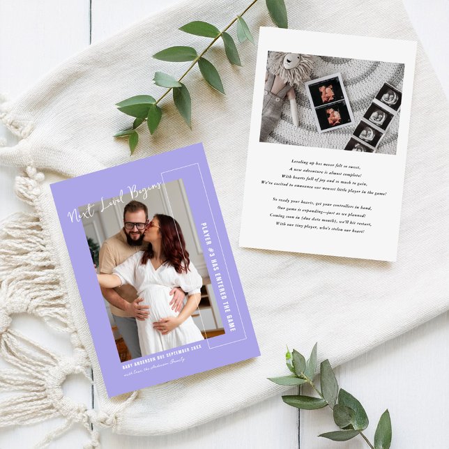 Anúncio Jogador Três | Vídeo Jogo Estimou Gravidez de Foto (Criador carregado)