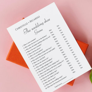 Anúncio Jogo de festa de solteira do calçado de casamento