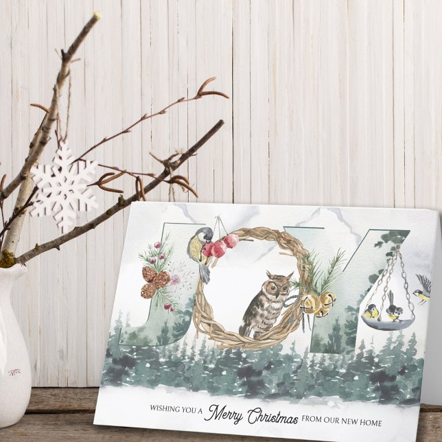 Anúncio Joy do New Home Forest Nature Holiday Moving (Criador carregado)