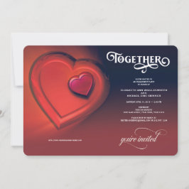 Anúncio Juntos, Dois Corações, Noivado Vermelho