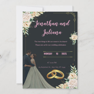 Anúncio Juntos para sempre - O Casamento de Sarah & Ahmed