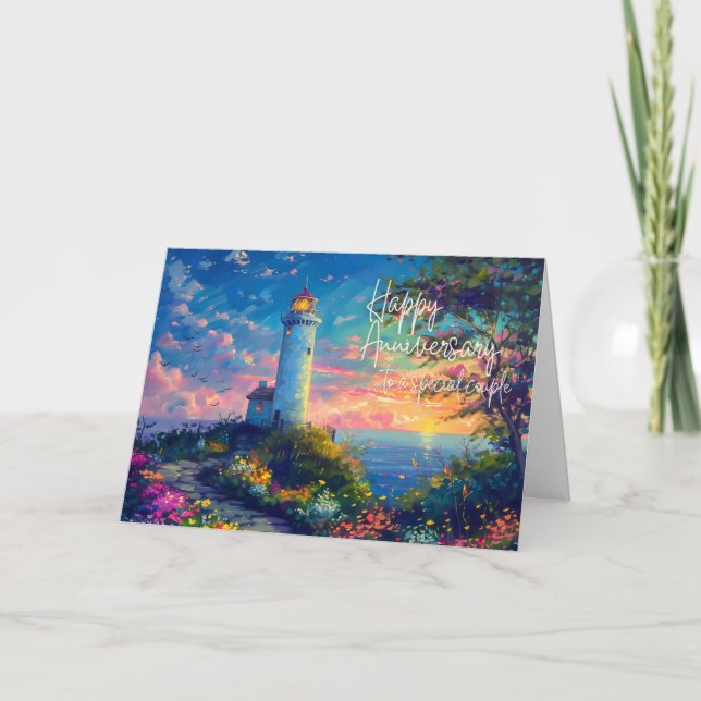 Anúncio JW Happy Anniversário a um Casal Especial (Frente)