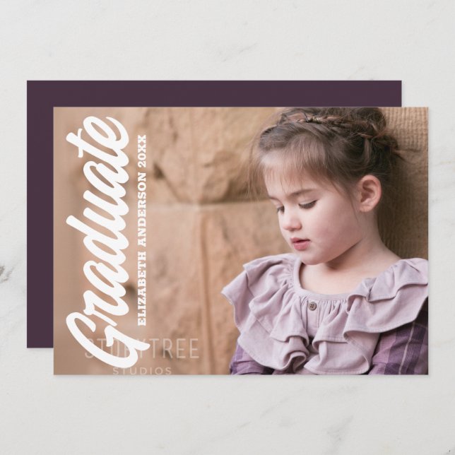 Anúncio Kids Photo Graduation (Frente/Verso)